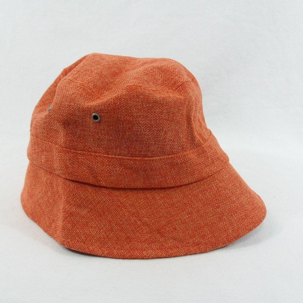 Pistil Bucket Hat Orange One Size Summer Pool - Picture 2 of 5
